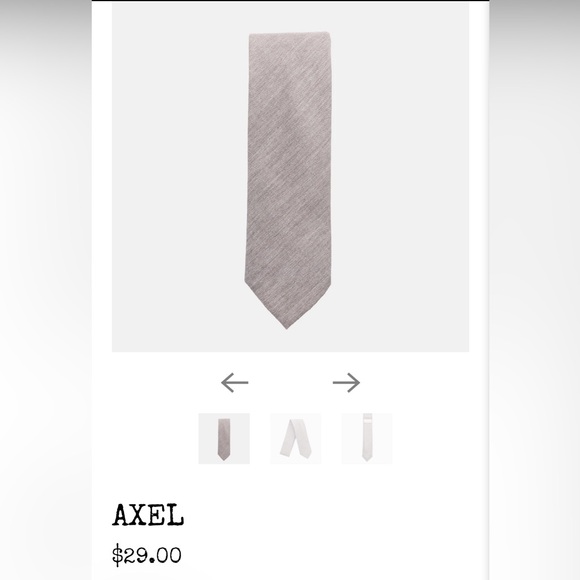 Set of 6 Matching Frank & Buck Beige Men’s Ties - Picture 2 of 2